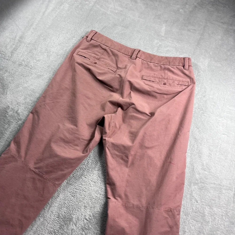 Lululemon Commission Pant Slim 31 Mens Dusty Rose Mauve Chino Trousers LM5ACNS